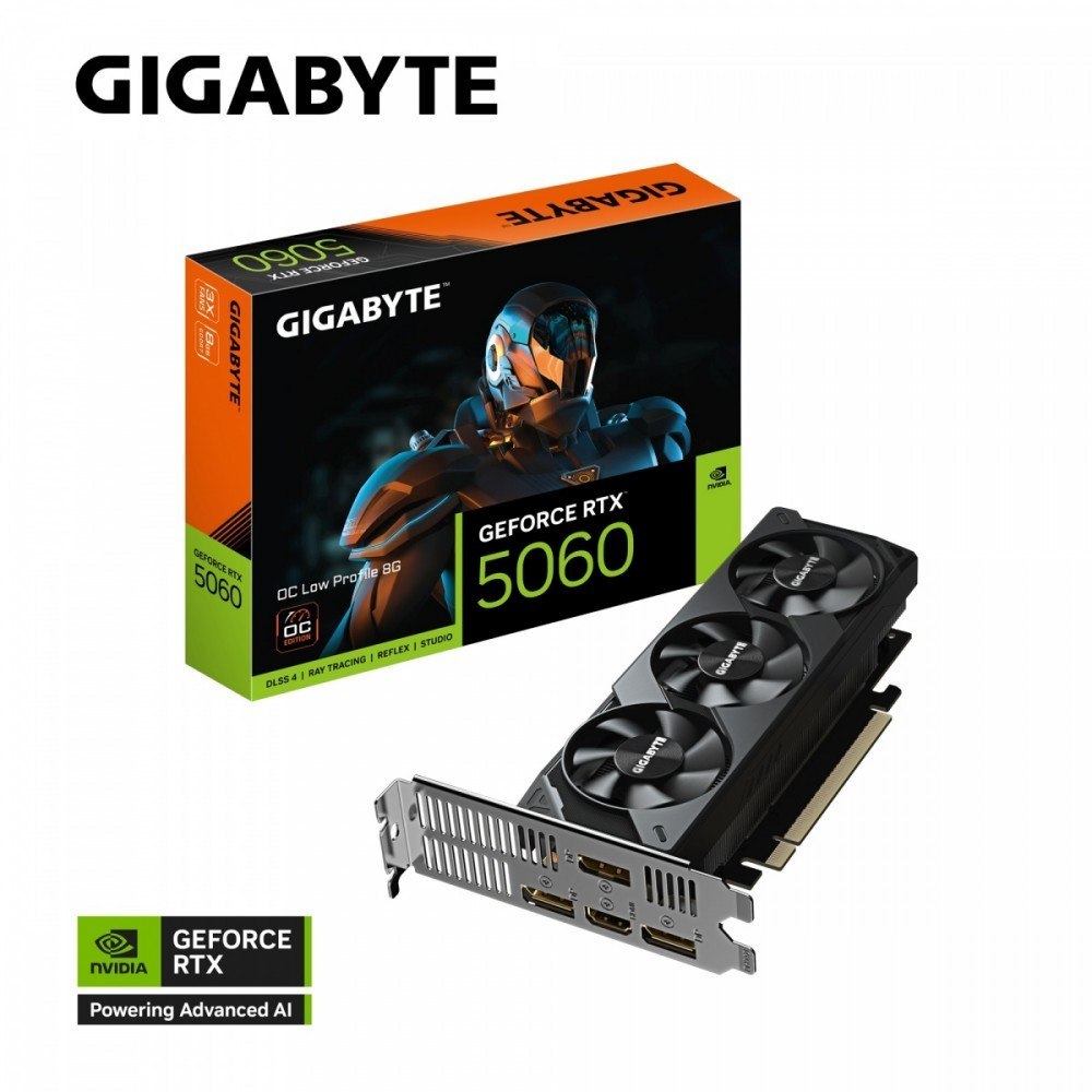 Karta graficzna Gigabyte GeForce RTX 5060 OC Low Profile 8GB GDDR7